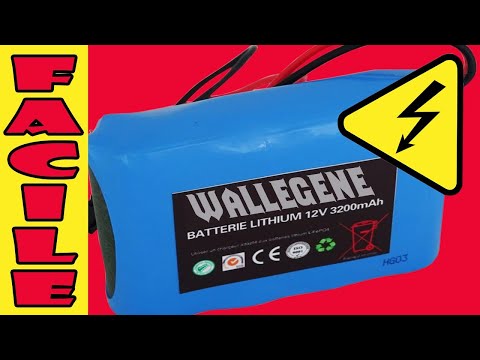 Fabriquer batterie 12V (mode simple)