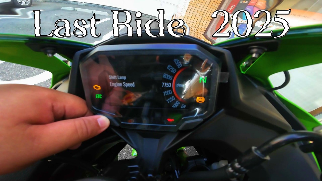 ヘッドホン推奨］#80 ZX-25RR / TIGRA125 | Low-Speed Engine Break-In