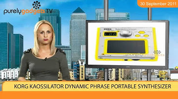 Korg Kaossilator Dynamic Phrase Portable Synthesizer