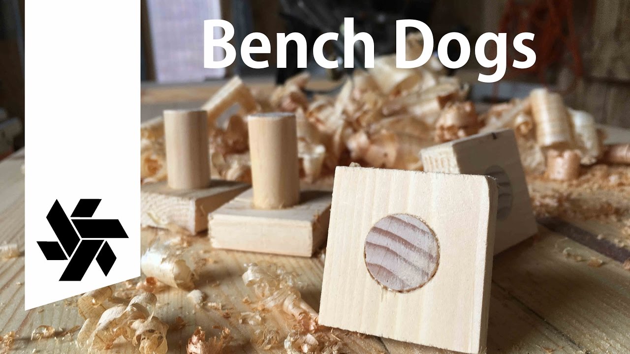 Woodworking bench part 5 Bench Dogs Holes - YouTube