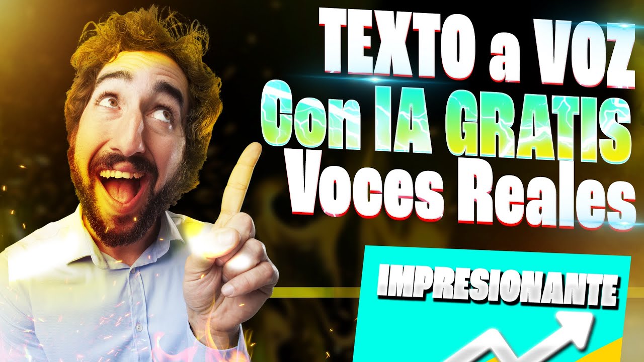 🎙️ Convierte Texto a Voz GRATIS con IA 🤖 | Voces Increíblemente ...
