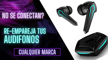 ¿Cómo activar el modo emparejamiento en audífonos Bluetooth?