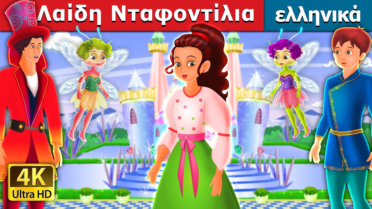 Λαίδη Νταφοντίλια | Lady Daffodilia Story | ελληνικα παραμυθια @GreekFairyTales