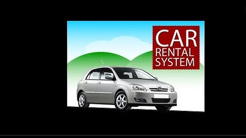 Car Rental Project in C#