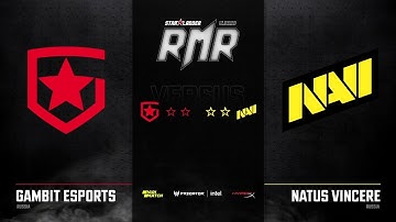 НАВИ vs ГАМБИТ - StarLadder CIS RMR 2021 без задержки