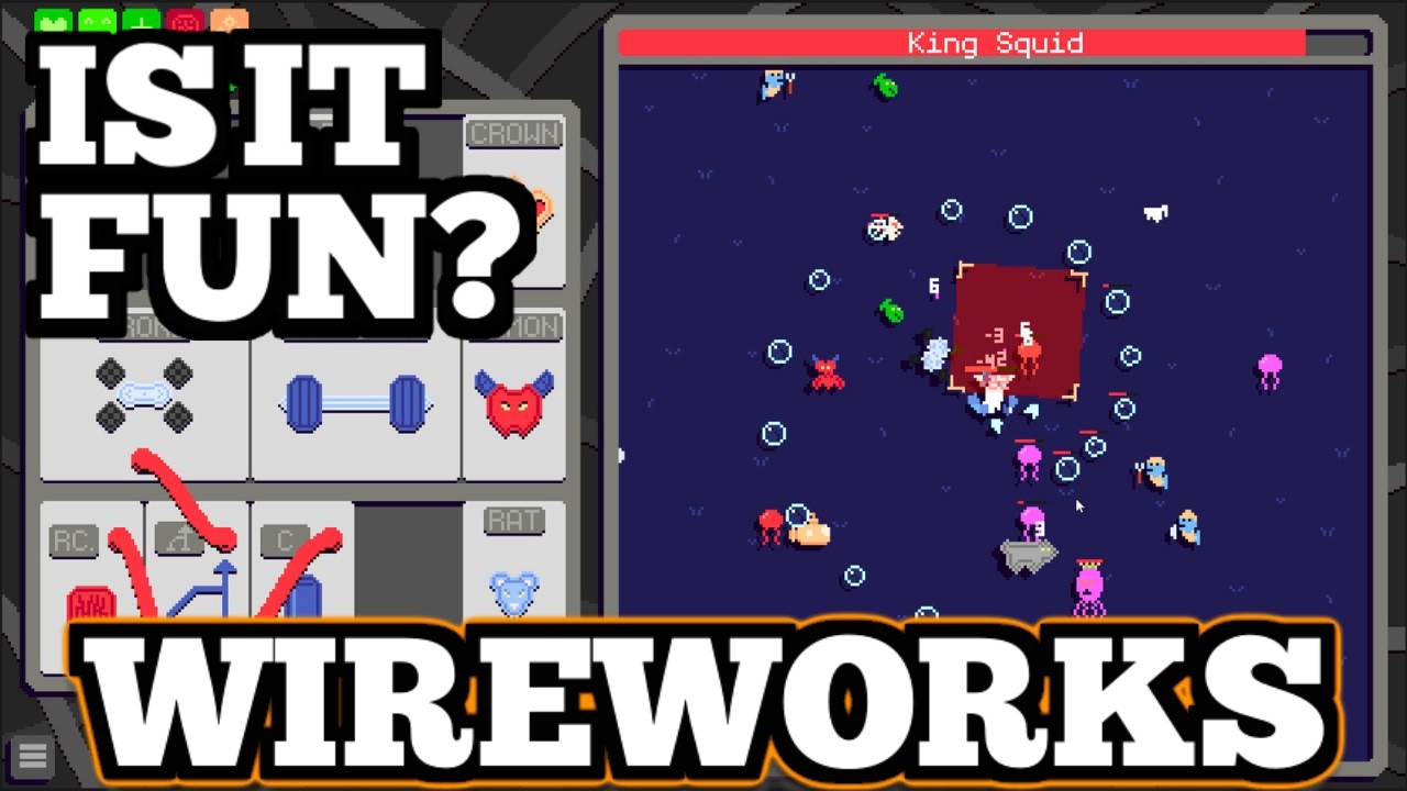 Wireworks - auto-battler roguelike base defense concept art