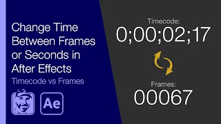 Change Time Between Frames or Seconds in After Effects screenshot 1