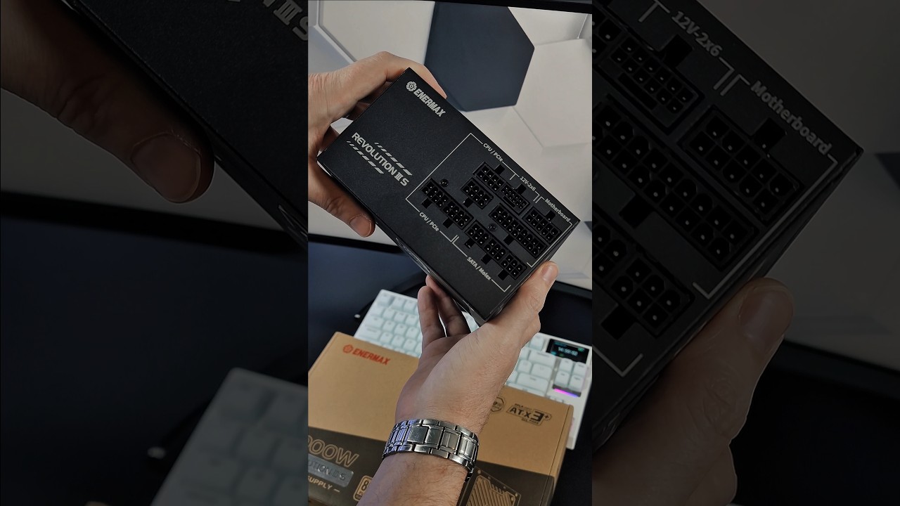 Enermax Revolution III S 1000w Platnium Power Supply 