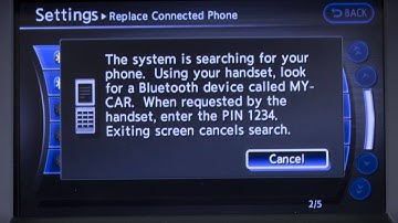 2013 Infiniti G Coupe/Convertible - Connecting Procedure