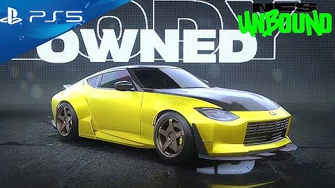 The New Z! | Need for Speed Unbound (PS5) Car Customization Gameplay | Nissan Z