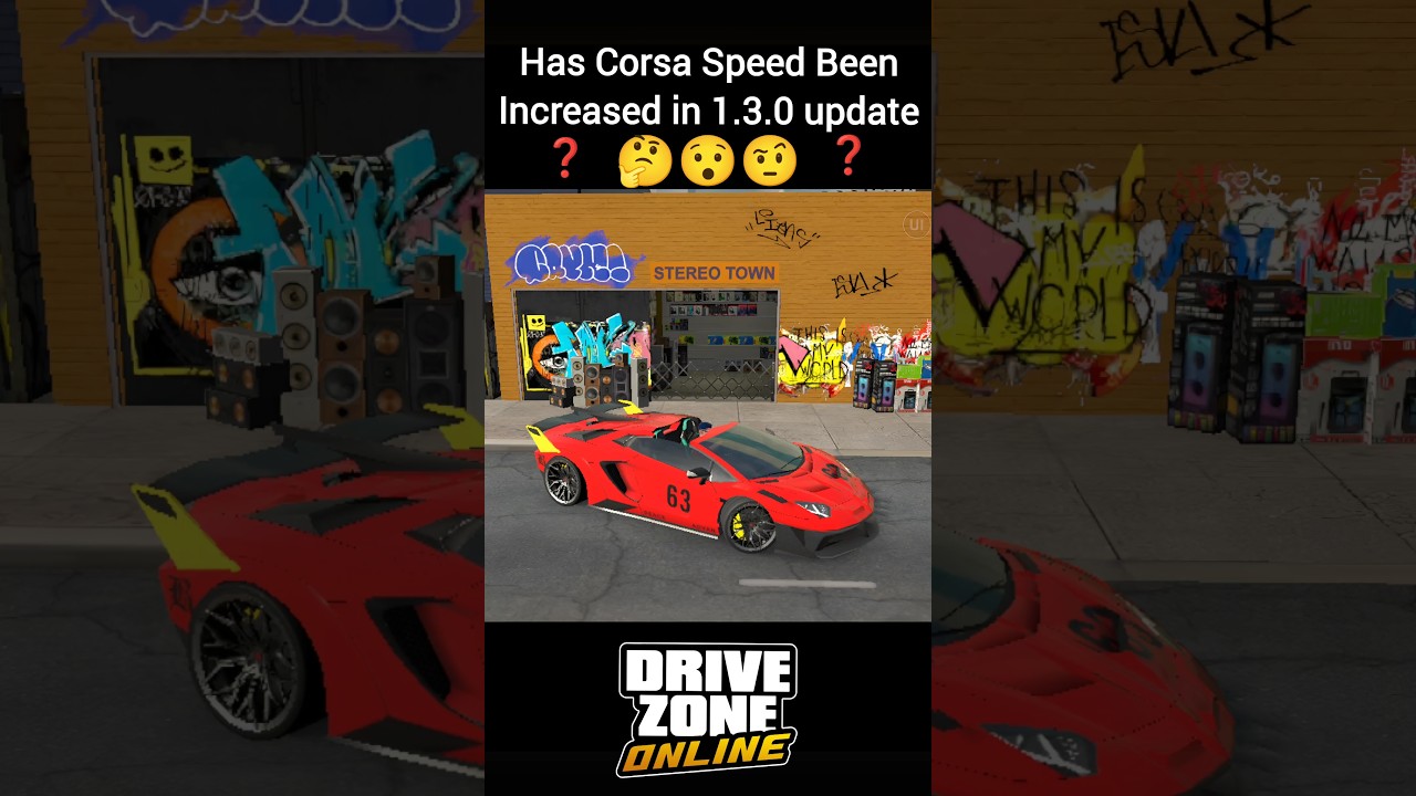 Corsa Drive Zone Online 1.3.0 speed test  