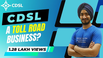 CDSL Business Analysis: A Toll Road Business | How CDSL makes money 🤑 | CDSL vs NSDL | SOIC