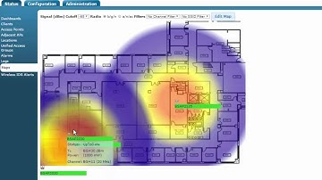 ADTRAN Bluesocket - vWLAN Create a VWLAN Heat Map