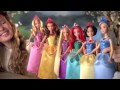 Disney Princess 2013 MATTEL Sparkling Dolls Commercial