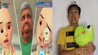 TIRU AKSI UPIN IPIN TERKEJUT ATOK MINTA DURIAN | UPIN & IPIN TERBARU 2022