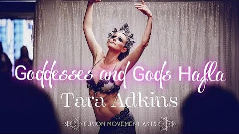 Tara Adkins performs for the Goddesses and Gods Ha...