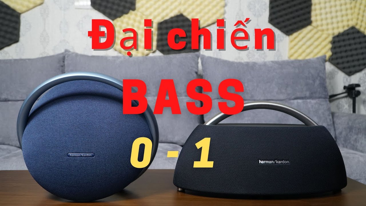 So sánh bass Loa Harman Kardon Onyx Studio 7 với Loa Harman Kardon Go