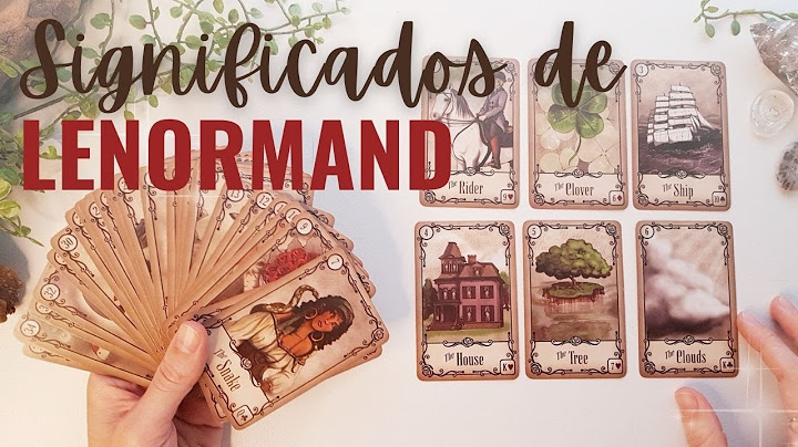 Significados Modernos de Las Cartas Lenormand