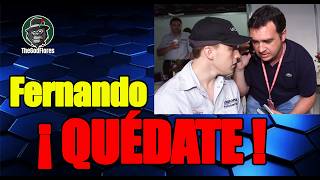 ALONSO sonríe y medita su FUTURO
