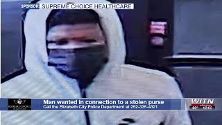 Elizabeth City police seeks man for stealing elderly woman’s purse