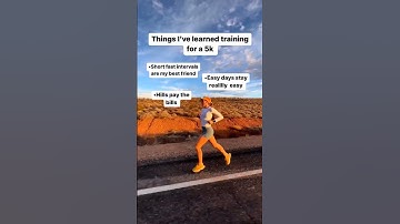 Things I learnt training for 5k #shorts #runningtips #running