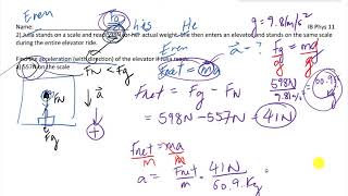 Elevator Problems example part 3