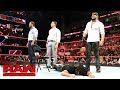 The Miz and The Miztourage pummel Dean Ambrose and Seth Rollins Raw, July 17, 2017