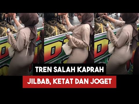 ViraL!! Jilbab Biru Baju Blaster Senggol Dong ○ JOGET HEBOH WAKATOBI paling RANCAK ° Cida Geri/Sety