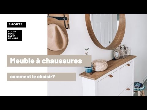 Vidéo: Meuble à chaussures dans le couloir : conseils pour choisir