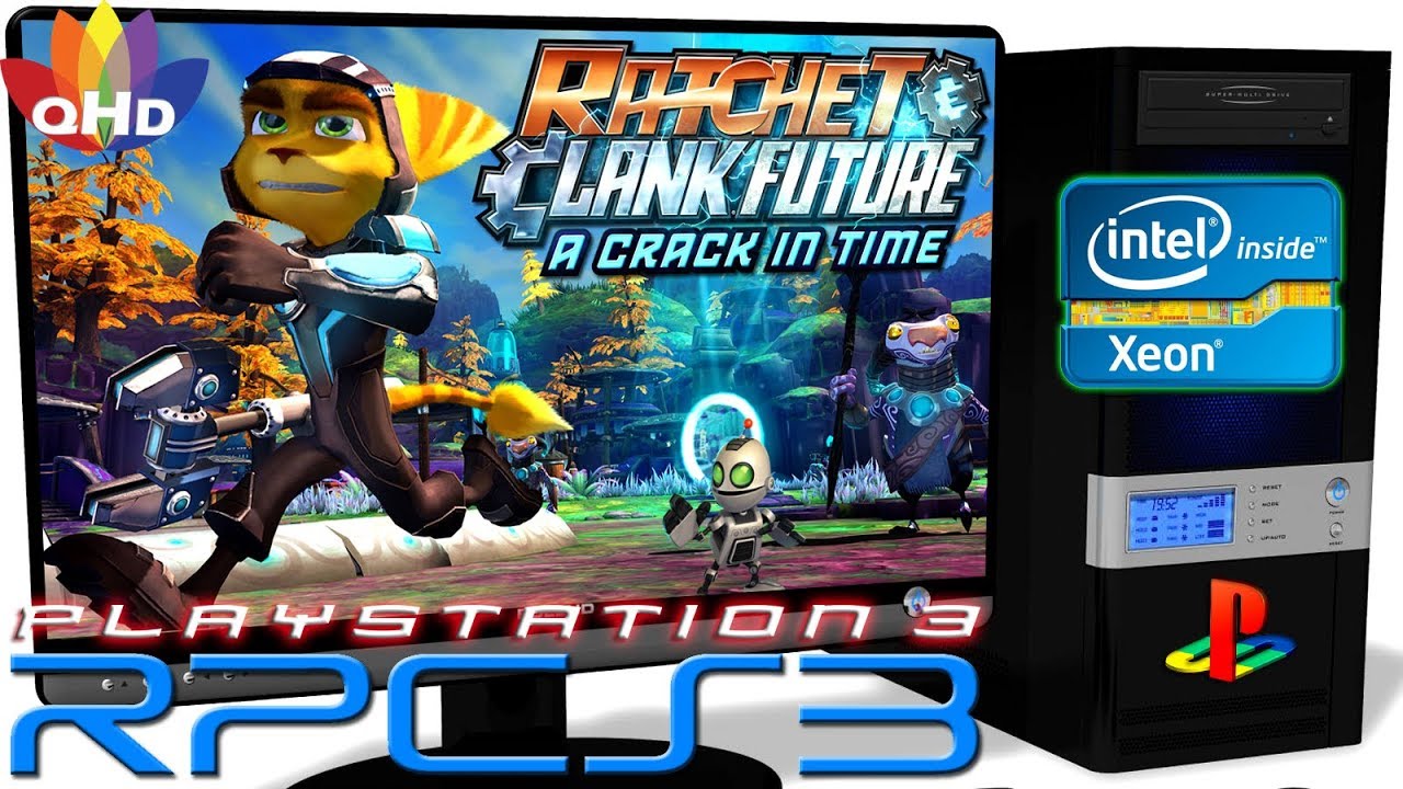 RPCS3 0.0.9 [PS3 Emulator] Ratchet & Clank A Crack in Time [QHD