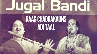 Raag Chandrakauns adi taal Pt  Ronu Majumdar and Vidwan Kadri Gopalnath