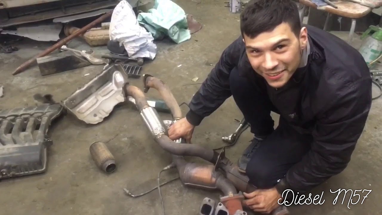 Замена гофры фольксваген туарег - 95 фото