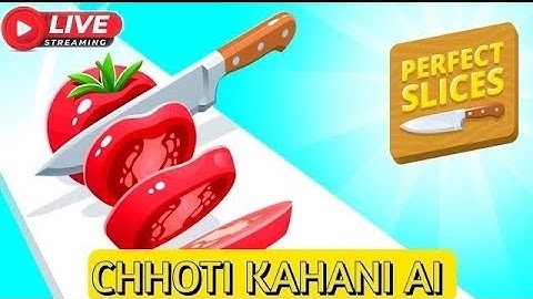 Perfect Slices 🔪🔥 | 1Level starting Game Live Gameplay | 2#day