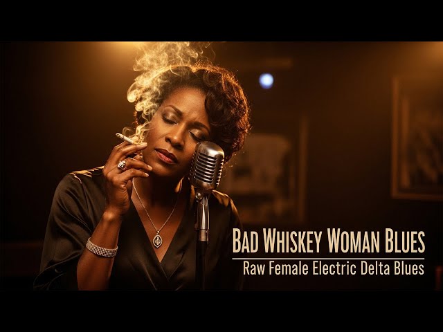 Bad Whiskey Woman Blues | Raw Vintage Female Electric Delta Blues