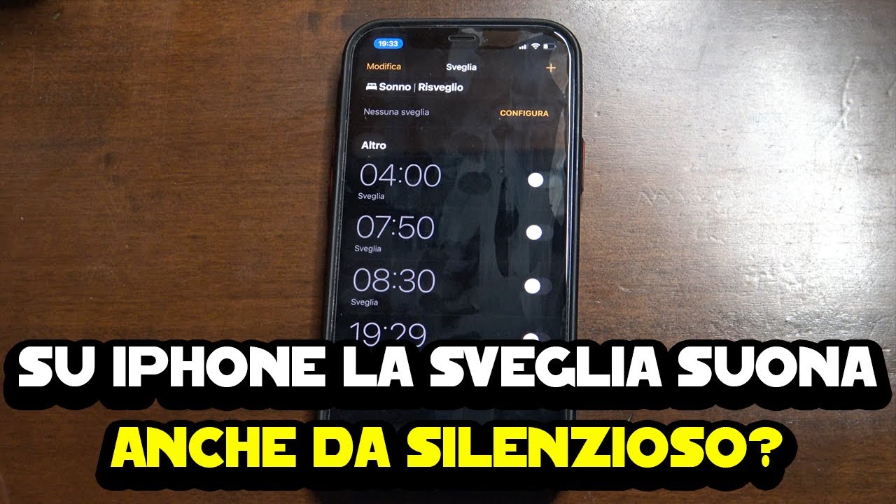 Su iPhone la sveglia suona anche su silenzioso? Scopriamolo YouTube