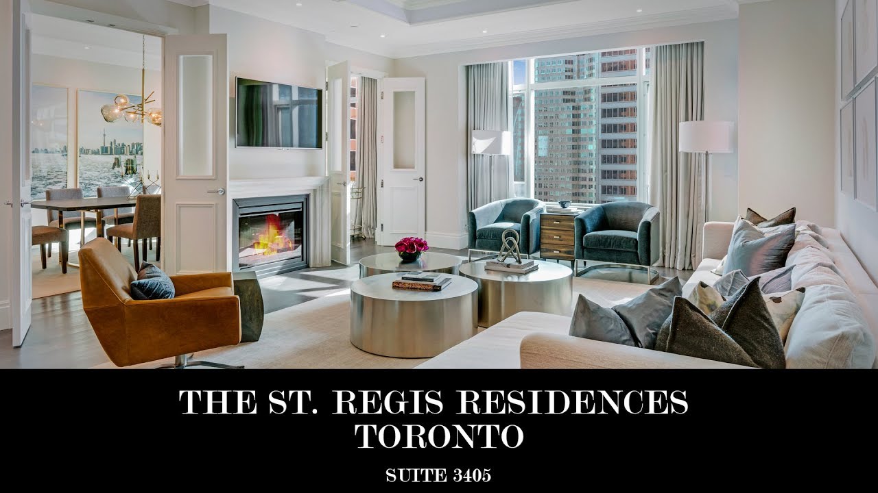 ⁣The St. Regis Residences Toronto - Suite 3405 - Previously Trump Tower Toronto