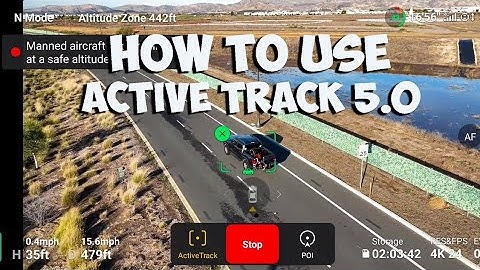 DJI Mavic 3 - How To Use Active Track 5.0 - Walking, Riding, and Driving - Tutorial