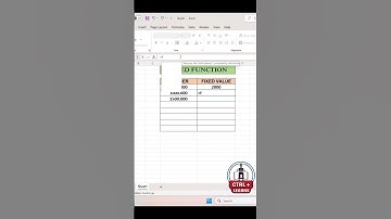 Fixed Functions Part 1 #excel #spreadsheetmagic #spreadsheetsoftware #exceltips #computereducation