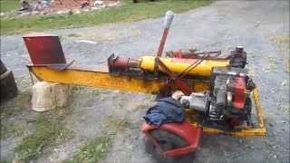 Lickity Log Splitter Back On the Job