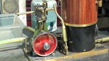 STUART 10V - MODEL LIVE STEAM PLANT - IN STEAM