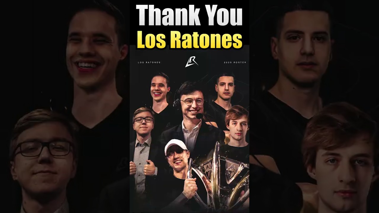 Не плачь, потому что всё закончилось, улыбайся, потому что это было - Los Ratones LEC Run Montage