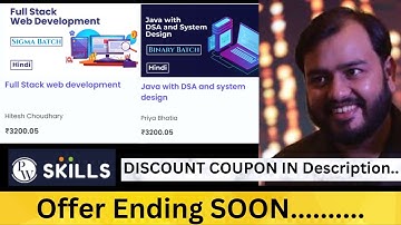 @PhysicsWallah Full Stack Web Development Buy @3200 only | Get Discount On PWSkills Courses |