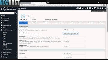 Installing Elgg with Softaculous in cPanel