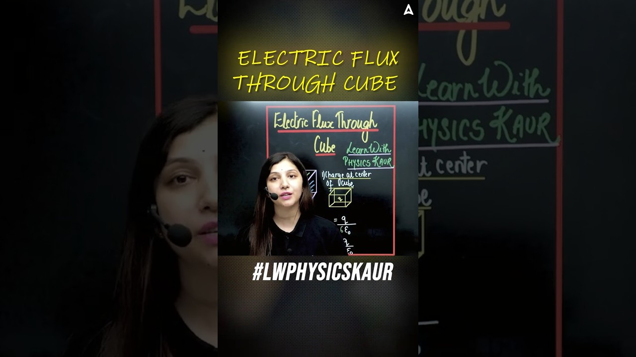 Trick to Find Electric Flux Through a Cube! Part - 1 