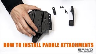 Paddle Attachments  OWB Concealment Holsters– Bravo Concealment