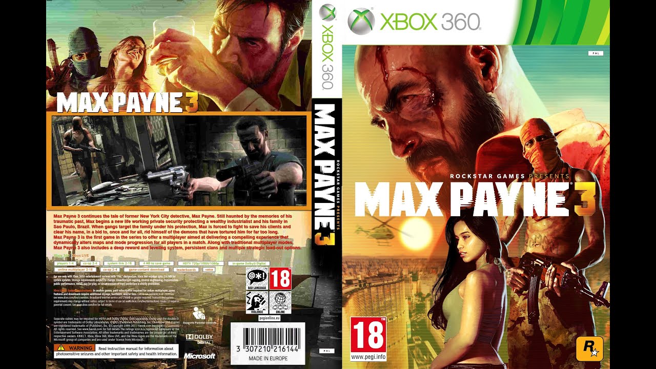 Jogo Max Payne 3 - Xbox 360 - Loja de Games