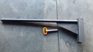 Rogue Kid and Adult Pullup and Chin Up Bar for Squat Rack R-3 R-4 Monster Lite Infinity Short