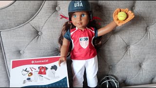 *Review* American Girl Team USA Softball Set!