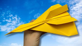 Papierflieger falten der weit fliegt ✈️
