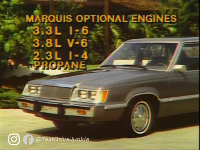 1983 Mercury Marquis Manufacturer Laserdisc Promotional VIdeo